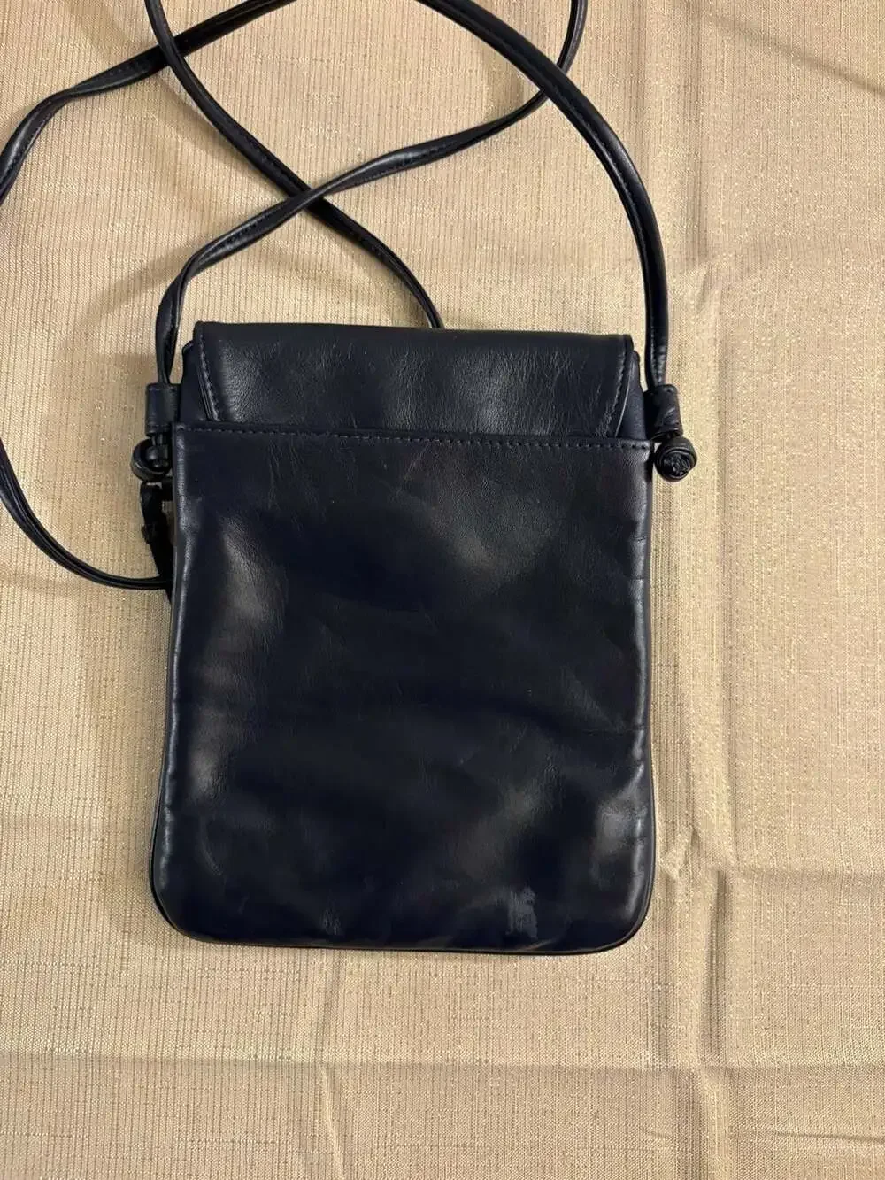 Giani Bernini black leather